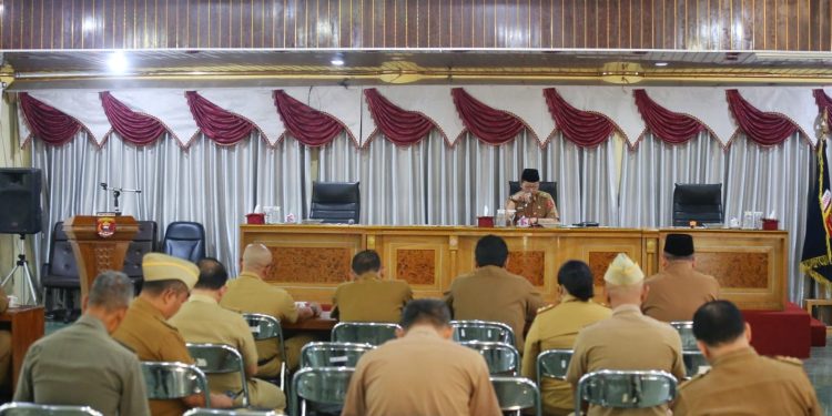 Pemkab Lambar Pastikan Stok Pangan Cukup