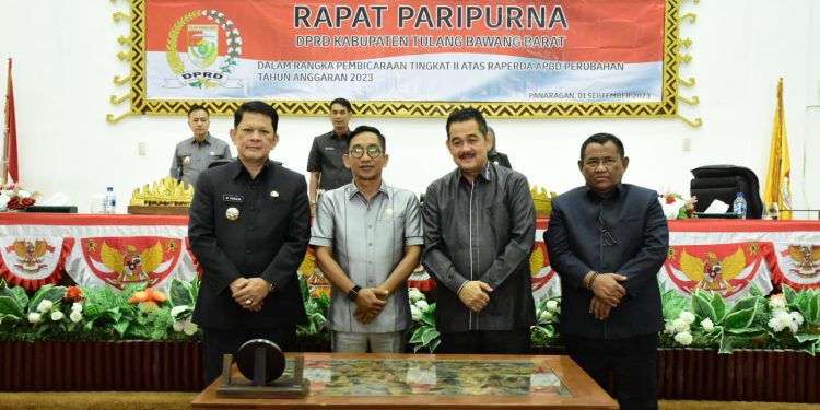 Raperda Perubahan 2023 Ditandatangani, Pj Bupati Firsada Apresiasi DPRD Tubaba