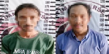 Gerebek Rumah Kontrakan di Penawar Rejo, Satresnarkoba Polres Tulang Bawang Tangkap Dua Pelaku