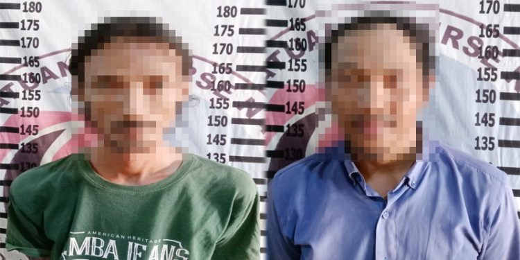 Gerebek Rumah Kontrakan di Penawar Rejo, Satresnarkoba Polres Tulang Bawang Tangkap Dua Pelaku