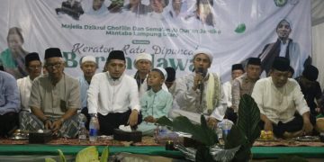 Ardian Saputra hadiri Shalawatan di Keraton Ratu di Puncak