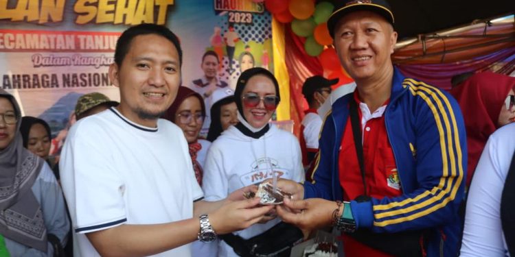 Jalan Sehat HAORNAS ke 40 Dihadiri oleh Wakil Bupati Lampung Utara