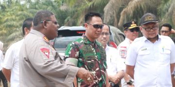 Hadiri Acara Pembukaan Karya Bakti TNI, AKBP Jibrael: Sinergitas dan Soliditas TNI-Polri di Sai Bumi Nengah Nyappur