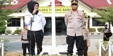 Kapolres Tulang Bawang Bersama 17 Personelnya Terima Penghargaan dari TRC PPA