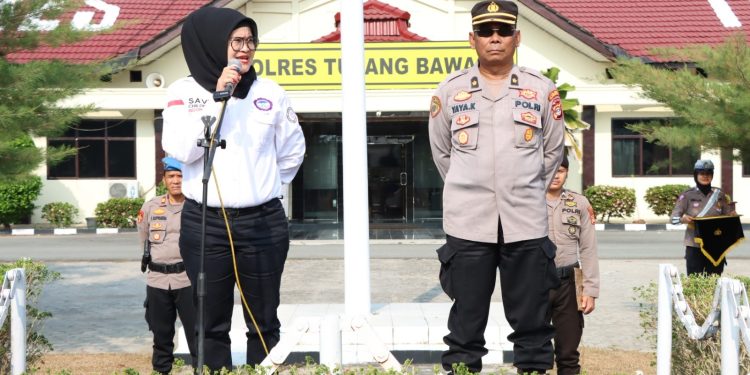 Kapolres Tulang Bawang Bersama 17 Personelnya Terima Penghargaan dari TRC PPA