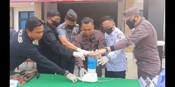 Kejari Lampura Musnahkan BB 38 Perkara Periode Juni – September 2023