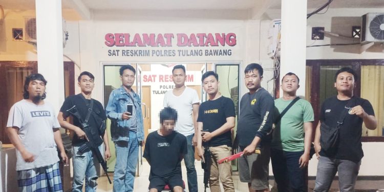 Tekab 308 Presisi Polres Tulang Bawang Tangkap Pelaku Curat yang Sudah Tiga Kali jadi Residivis