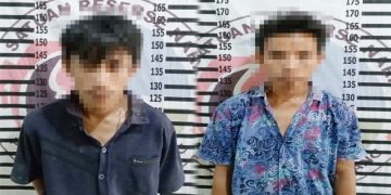 Polres Tulang Bawang Tangkap Dua Pengedar Narkotika di Menggala Timur