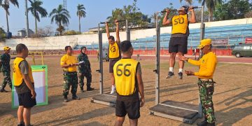 Kodim 0410/KBL Laksanakan Garjas Periodik II Tahun 2023