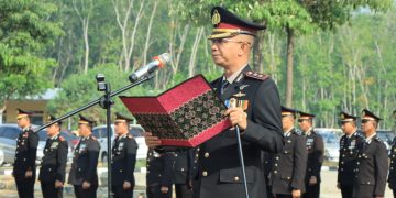 Kapolres Tubaba Pimpin Peringatan Hari Sumpah Pemuda Ke 95 Tahun 2023