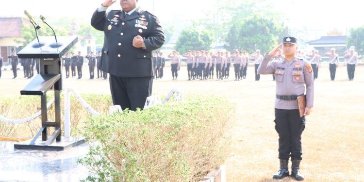 Pimpin Upacara Hari Sumpah Pemuda ke 95 Tahun 2023, Kapolres Tulang Bawang Sampaikan Pesan Ini