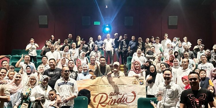 Polres Tulang Bawang Nobar Aku Rindu, AKBP Jibrael: Ada Pesan Moral untuk Bhayangkari