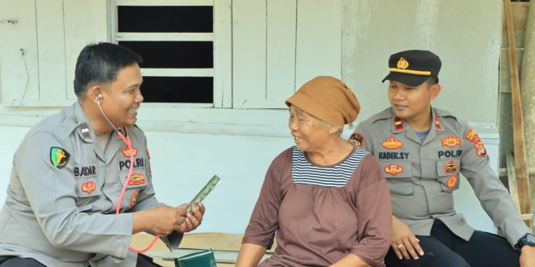 Rakorbin SDM Polri Tahun 2023, Polres Tubaba Gelar Bakti Sosial, Bakti Kesehatan dan Penanaman Pohon