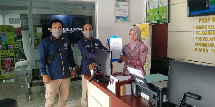 Lembaga KAMPUD Laporkan Dugaan Korupsi Dinas Perikanan dan Peternakan Lampung Timur ke Kejati