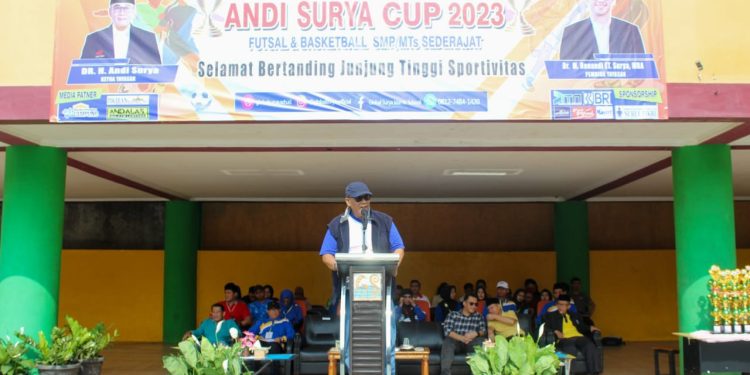 ANDI SURYA CUP 2023 Pagi Ini Resmi Dibuka di Global Surya Islamic School