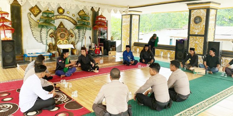 Jelang Pemilu 2024, Satgas Preventif OMB Polres Tulang Bawang Gelar Patroli Dialogis