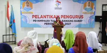 Rini Budiman Jaya Pimpin Himpaudi Tubaba 2023-2027