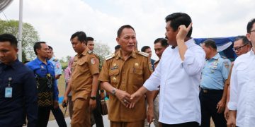 PJ Bupati Hadiri Penyerahan Sertifikat oleh Menteri ATR/BPN