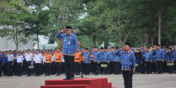 Pemkab Tulang Bawang Gelar Upacara HUT KORPRI ke 52