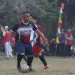 Seru! Tim Bola Red Brother Pemkab Lamsel VS Tim Rajabasa FC Berakhir Seri 1-1