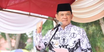 Pj Bupati Tubaba Hadiri Rangkai acara HUT PGRI ke 78 dan HGN 2023