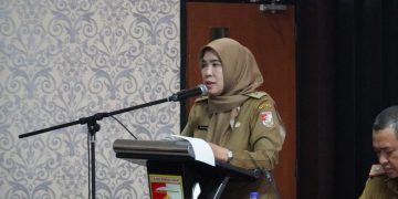 Asisten Satu Bayana, Buka SosBimtek Pengelola Data Statistik Sektoral dan SDI Tubaba