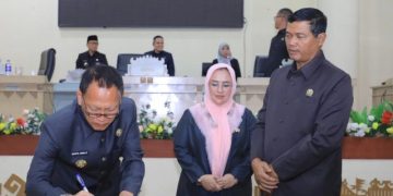 DPRD Tulang Bawang Menggelar Rapat Paripurna Dihadiri Pj Bupati Qudratul Ikhwan, M.M