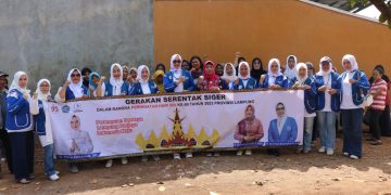 DPD IWAPI Lampung Kembali Salurkan Bantuan Sembako Program SiGer