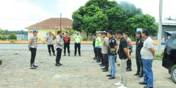 Agar Berjalan Lancar, Polres Tulang Bawang Barat Berikan Pengaman Kampanye Calon Legislatif Kabupaten dan Provinsi
