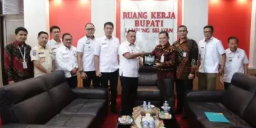 Audiensi dengan Bupati Nanang Ermanto, BSI Bakal Bantu Bedah 3 Rumah Tak Layak Huni di Lampung Selatan