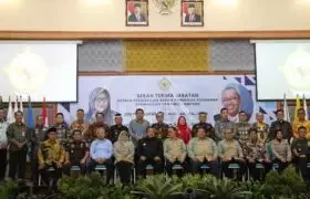 Nanang Ermanto Hadiri Sertijab BPK Lampung