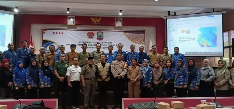 BPBD Lamsel Gelar Sosialisasi Rencana Kontingensi Bencana