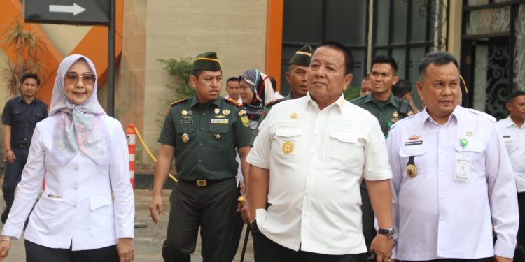 Dandim 0410/KBL Hadiri Acara Peresmian Gedung Layanan RSUD Abdoel Moeloek