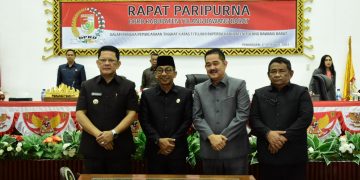M Firsada Hadiri Paripurna DPRD Tubaba, Pembahasan 7 Raperda