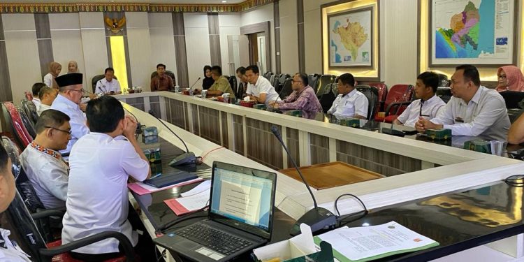 Sekdakab Lakukan MOU dengan UMP