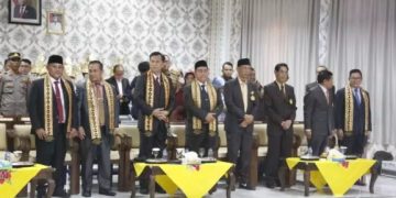 Bupati Lamsel Hadiri Wisuda Program Magister dan Program Sarjana Universitas Saburai Periode Oktober 2023