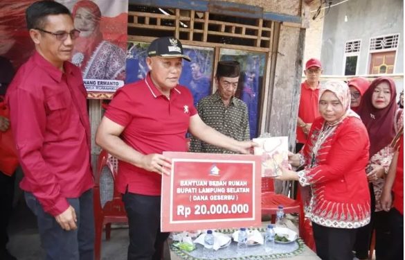 Komitmen Bupati Lampung Selatan Berkomitmen Upayakan Program RTLH