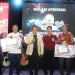 Puncak Malam Apresiasi, Bupati Nanang Ermanto Serahkan Hadiah Lomba Inovasi, Teknologi Tepat Guna, dan Karya Tulis Ilmiah Balitbang 2023