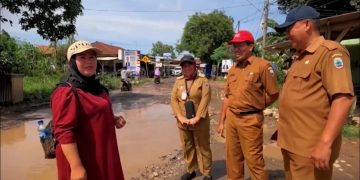 Kreatifitas Kominfo Lamsel Tanggapi Informasi Negatif Jalan Rusak