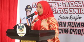 Walikota Resmikan Rumah Dinas Jabatan Dandim 0410/Kota Bandar Lampung