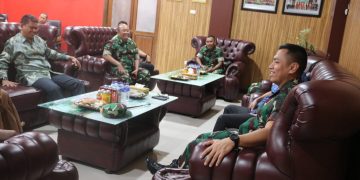 Perkokoh Sinergitas, Dandim 0410/KBL Kunjungi DPRD Kota Bandar Lampung