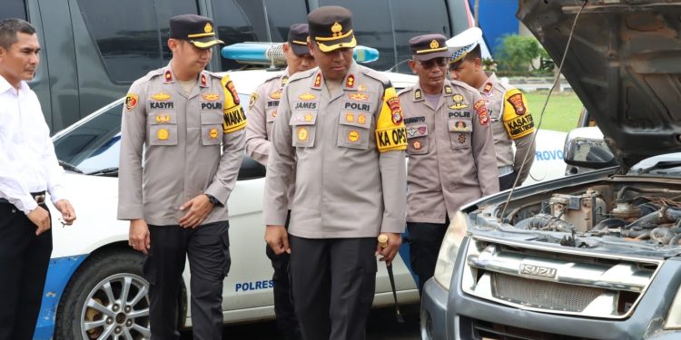 Polres Tulang Bawang Cek Randis Jelang Pesta Demokrasi, AKBP James Paparkan Tujuannya