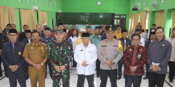 Hadiri Impun Mupakat Pemilu Damai 2024, Dandim 0410/KBL Tekankan Falsafah Pancasila Wujudkan Kerukunan Beragama