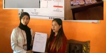 Dugaan Money Politik Caleg “Ali Sopyan” Dapil 6 Dari Partai Gerindra Kian Menguat,Takut Kena Masalah Warga Serahkan BB ke Panwaslu Tanjung Bintang
