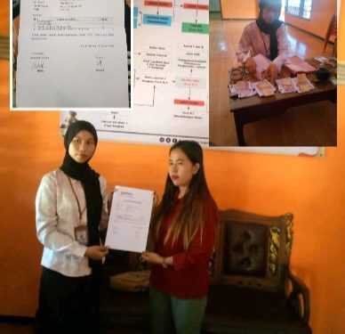 Dugaan Money Politik Caleg “Ali Sopyan” Dapil 6 Dari Partai Gerindra Kian Menguat,Takut Kena Masalah Warga Serahkan BB ke Panwaslu Tanjung Bintang