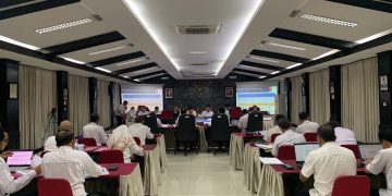 Penjabat (Pj) Bupati Lampung Barat Drs. Nukman M.M Kembali Dievaluasi Kinerjanya Sebagai Kepala Daerah