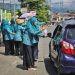 TP PKK Kabupaten Lampung Barat Bagikan 400 Takjil Kepada Pengguna Jalan