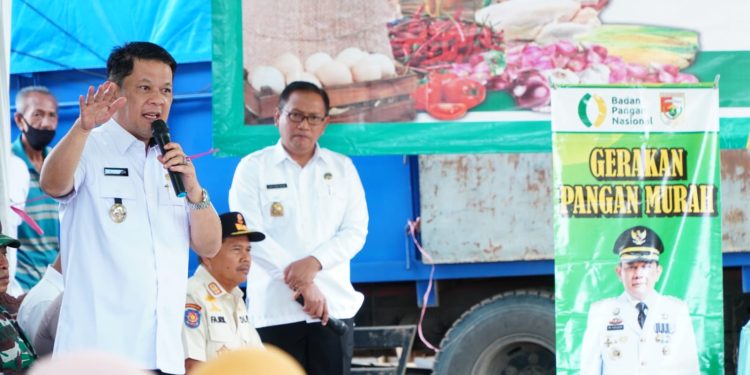 Menjelang Hari Raya Idul Fitri 1445 H, Pemkab Tubaba Gelar Gerakan Pangan Murah