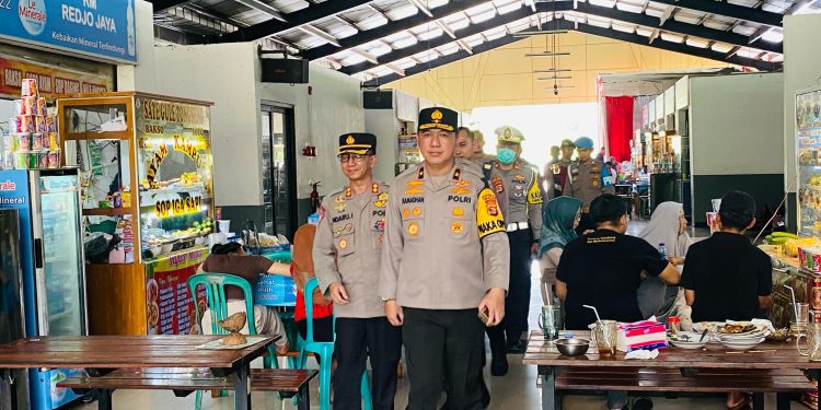 Wakapolda Lampung Kunjungi Pos yan Rest Area 215 B, Ini Pesan Yang Disampaikan