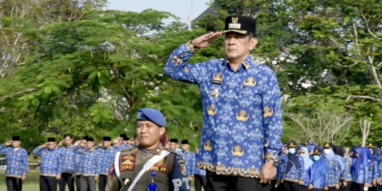 M. Firsada Halal Bihalal dengan ASN Dilingkup Pemkab Tubaba